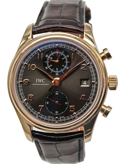 IWC Portuguese Chronograph Rose gold 